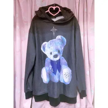 TRAVAS TOKYO 곰 후드티 베어