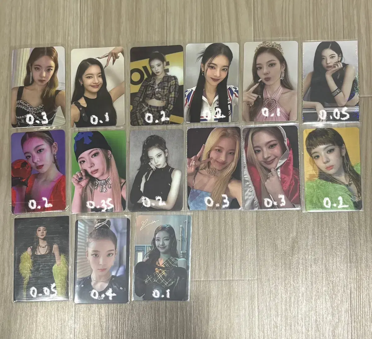 있지 리아 포토카드