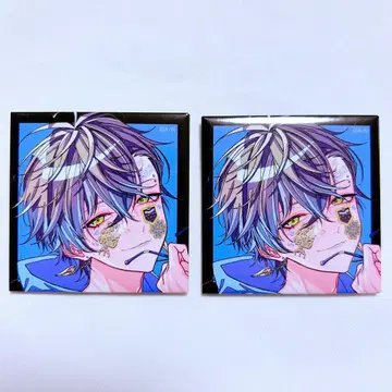FACE DECOR COLLECTION 아이크 이브란드 캔뱃지 2개