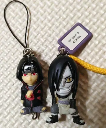 NARUTO 스트랩 피규어 우치하 이타치 오자마루 묶음 판매