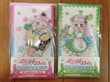 푸니루는 귀여운 슬라임 훼미리마트 아크릴 스탠드 갸루 메이드