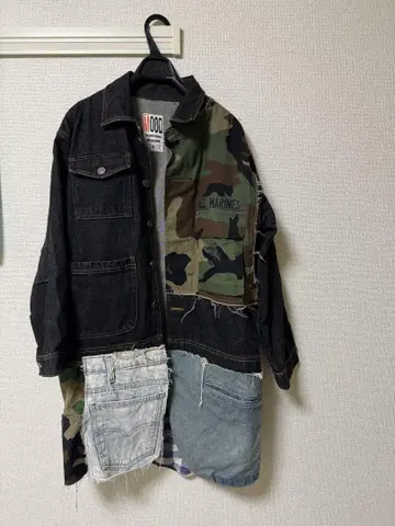 데님 자켓 리메이크