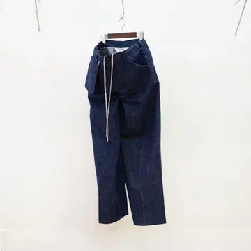 선시 데님 와이드 팬츠