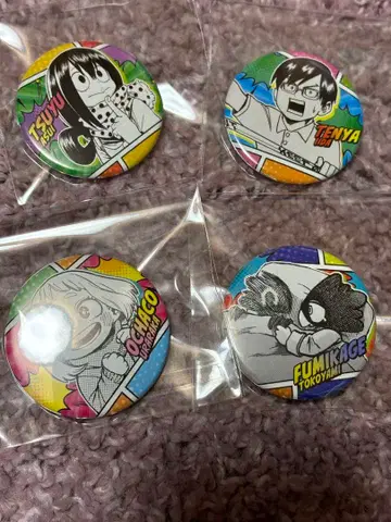 히로아카 나의 히어로 아카데미아 유년기 캔뱃지 세트