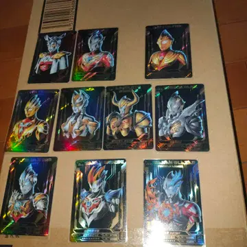 중국 한정판 울트라맨 레오 레그로스 티가 그루브 블레이저 카드