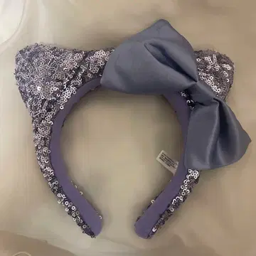 USJ 유니버설 스튜디오 재팬 키티 머리띠 보라색 리본