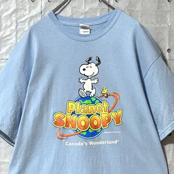 구제 의류 티셔츠 스누피 snoopy 피넛 L 빈티지 구하기 어려움