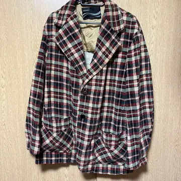 Montgomery Ward 구제 의류 체크 자켓