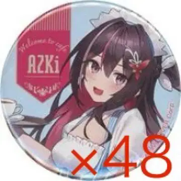 AZKi 로손 캔뱃지 48개