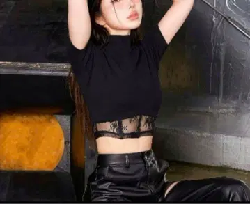 Darich 다리치 코르셋 컷 티셔츠 미사용 새상품 택 포함