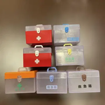 캡슐 토이 구급 상자 7개 세트 가챠가챠 미니어처 컬렉션