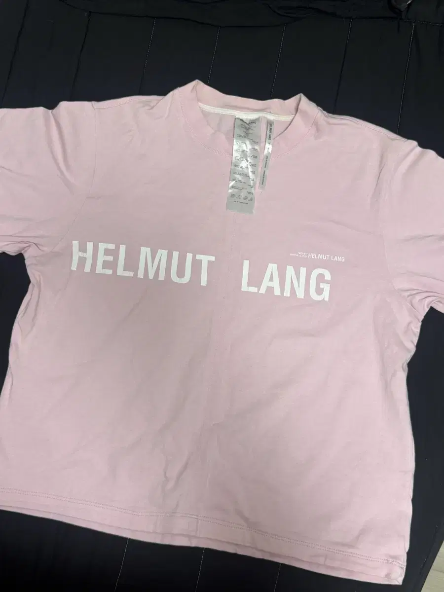 Helmut Lang Short Sleeve Baby Pink