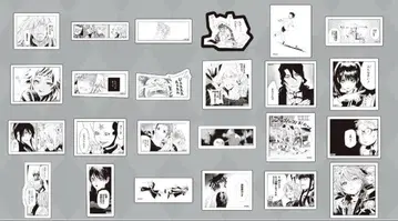 D.Gray-man D그레이 스티커 세트