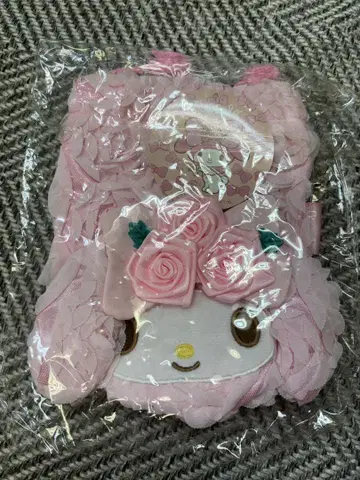 LIZLISA 리즈멜로 마이멜로디 복조리 파우치 핑크 프릴