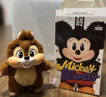 POP MART DISNEY 봉제 인형 키체인 [칩]