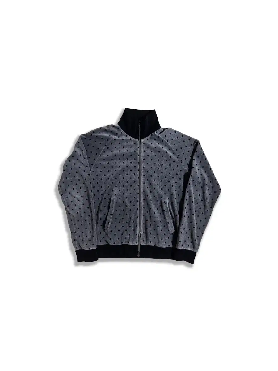 [M] Fred Perry Velvet Dot Zip-Up