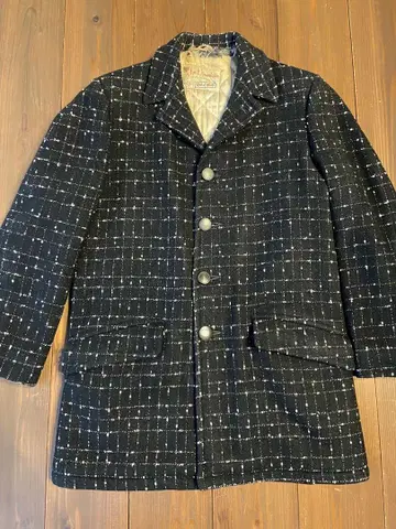 50s 네프 코트 블랙 핑크 빈티지 로커빌리 엘비스