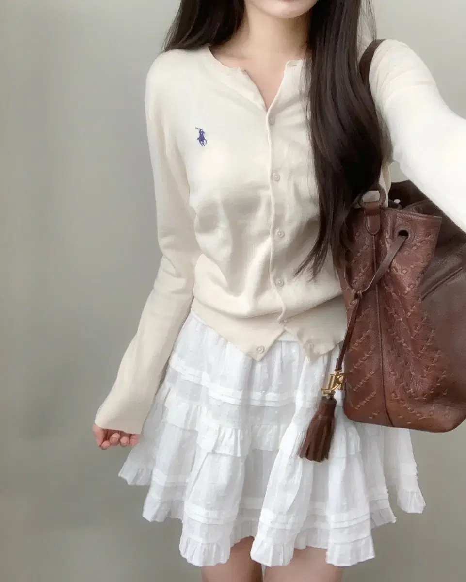 폴로 가디건