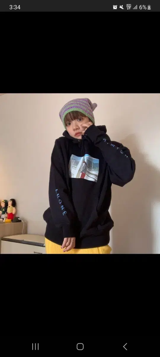 Aimyon Anone Hoodie XL sealed for sell.