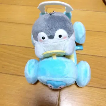 코우펜짱 운전 잘하네요! 빅 마스코트 봉제 인형
