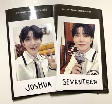 seventeen holiday 조슈아 인스턴트 사진