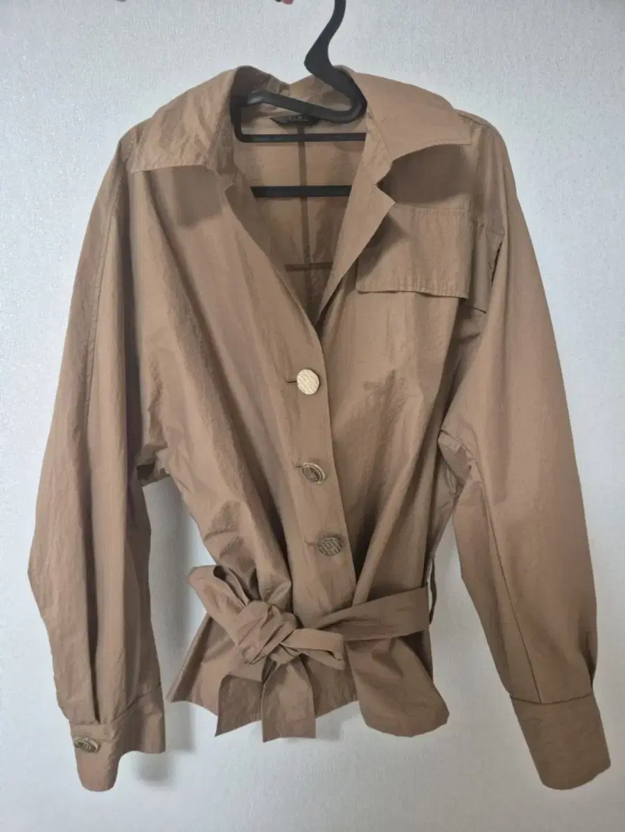 Time short jacket trench shirt