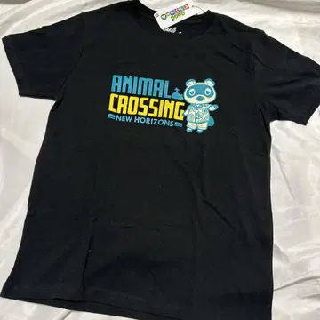 단종 새상품 M 동물의 숲 티셔츠 너굴(다누키치) 상점 닌텐도