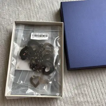 소 뿔 하트 목걸이 및 귀걸이/귀걸이 세트 말레나 귀걸이