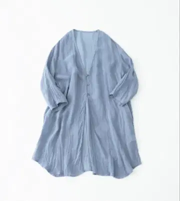nest Robe 린넨 거즈 라운드 헴 가디건