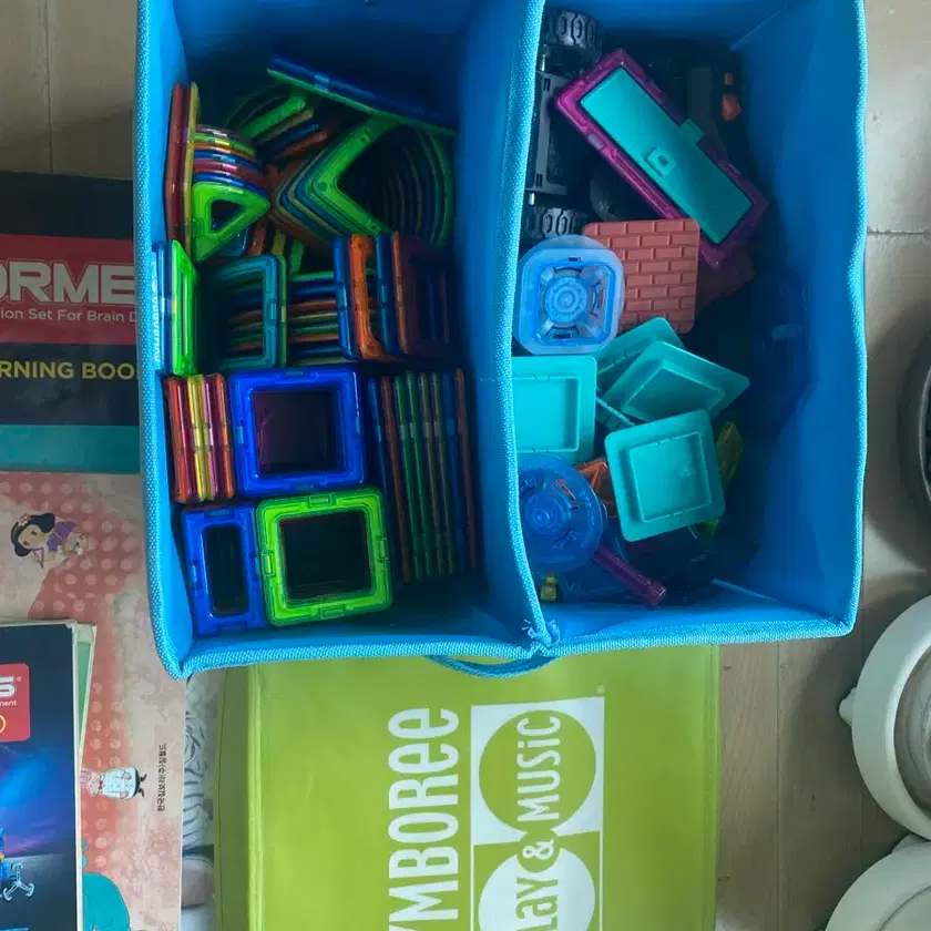 Gymboree Magformers BRAIN MASTER Set + Train Set on Bunjang Global Site.