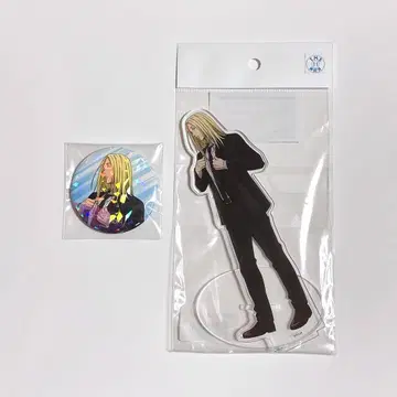 시시바 홀로그램 캔뱃지 아크릴 스탠드