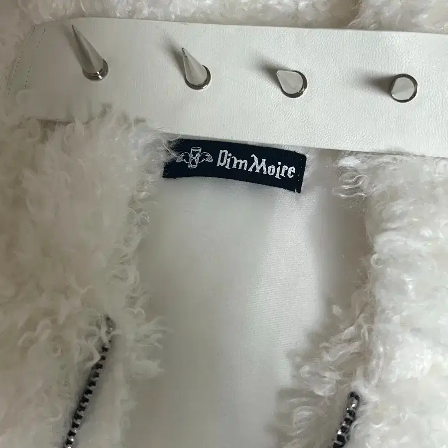 私物】GLOOMY × DimMoire グルーミー ボアパーカー White 딤모아르