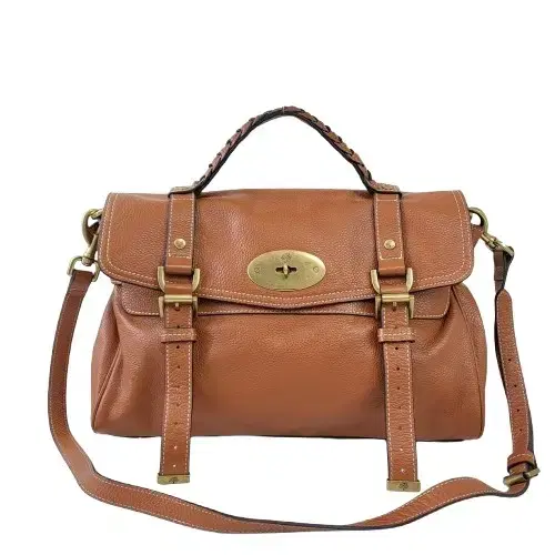 Genuine Mulberry Alexa Brown Large Bag