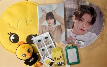 straykids 스키즈 필릭스 포가리 부채 skzoo 트레이딩 카드