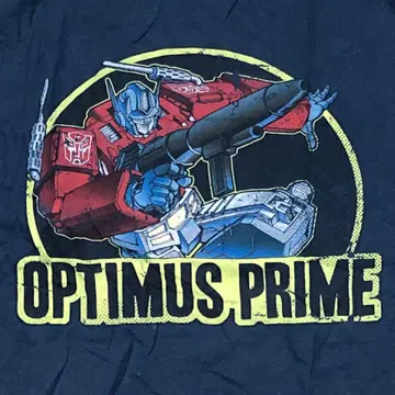 트랜스포머 티셔츠/TRANSFORMERS 옵티머스 프라임 구제 의류