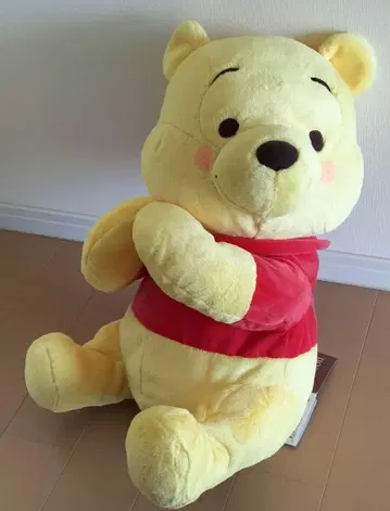 빨간 뺨 곰돌이 푸 슈퍼 라지 봉제 인형