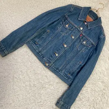 LEVI STRAUSS 데님 자켓 인디고 블루 S 캐주얼 겉옷