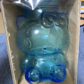헬로키티 유리 캐니스터