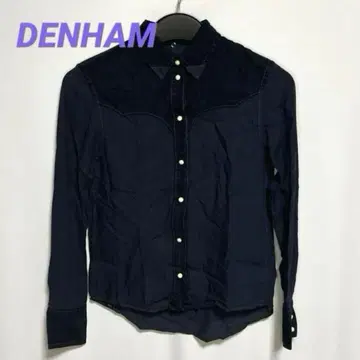 DENHAM/덴함 웨스턴 셔츠