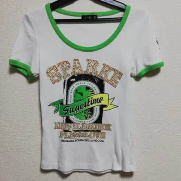 MKR 반팔 티셔츠 SPARKE 핑 티셔츠