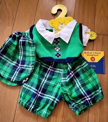빌드 어 베어 Build-A-Bear 코스튬 골프 보이 (체크)