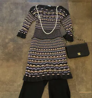 MISSONI 미쏘니 보라색과 핑크가 귀여워요! 원피스