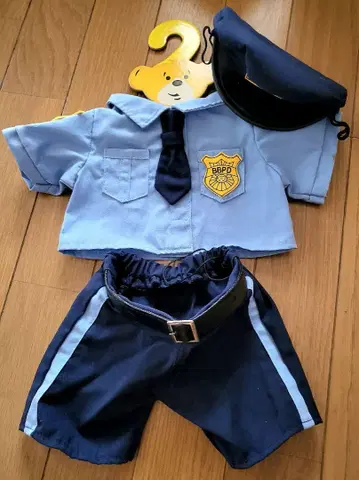 빌드 어 베어 Build-A-Bear 코스튬 경찰 경찰관 의상
