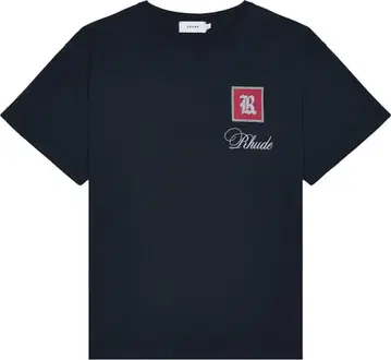 Rhude Monaco Tee in Black 티셔츠  블랙
