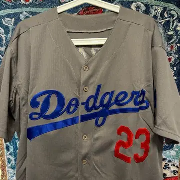 Dodgers 유니폼 야구 셔츠 개성 MLB 남성용 새상품 XL
