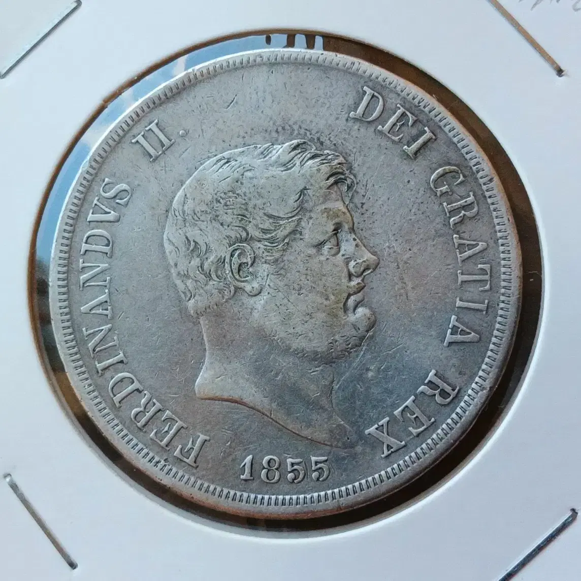 1855 Italian 120 Grana Silver Coin #이탈리아,#은화 on Bunjang Global Site.