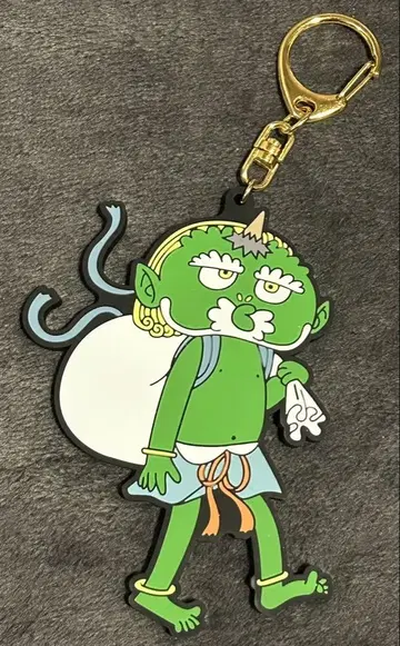 무라카미 다카시 모노노케 교토전 러버 키링 풍신도