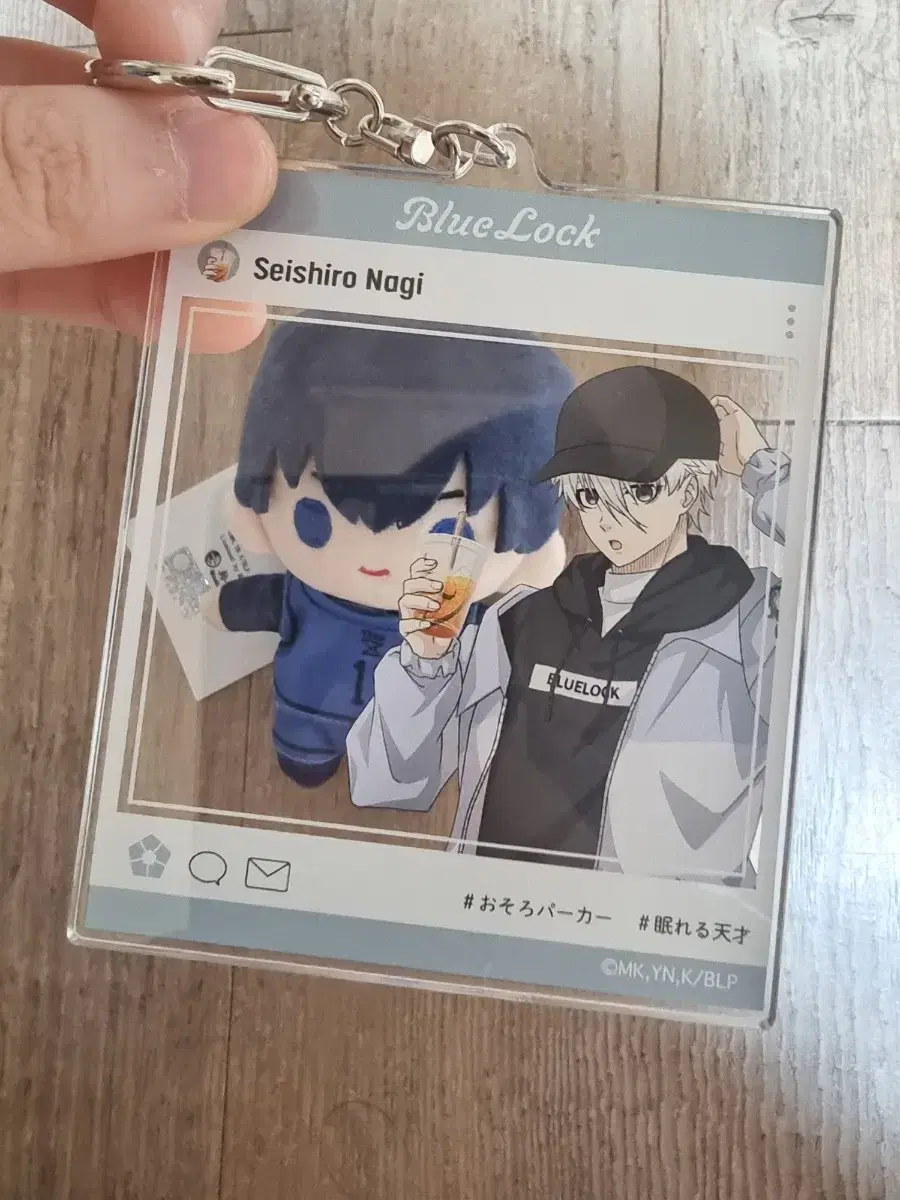 Bluelock Nagi SNS Style Acrylic Keyring