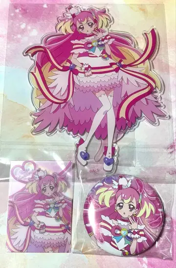 원더풀 가방 큐어 원더풀 아크릴 스탠드, 캔뱃지, 카드 원더풀 프리큐어!