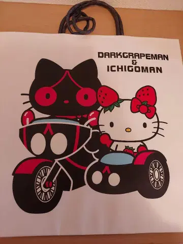 헬로키티 쇼핑백 이치고맨 샵 가방 새상품급 산리오